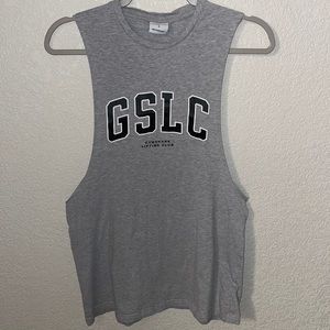 GYMSHARK GSLC Collegiate Drop Arm Tank